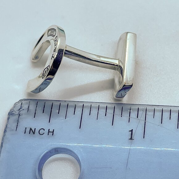 Tiffany 1837 Horseshoe Luck Cufflinks in Sterling Silver - Picture 9 of 10